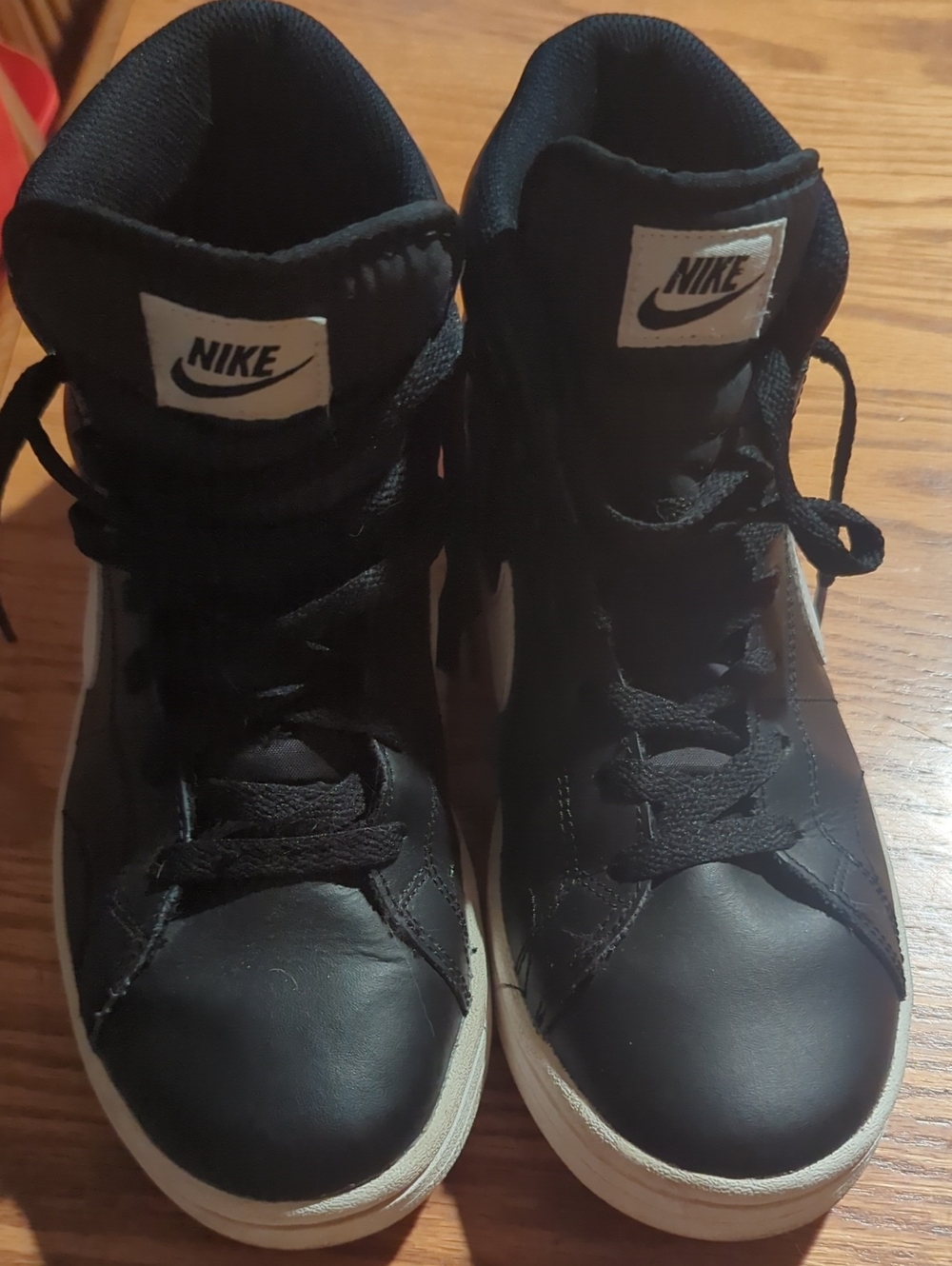 Nike Black & White High-Top Sneakers